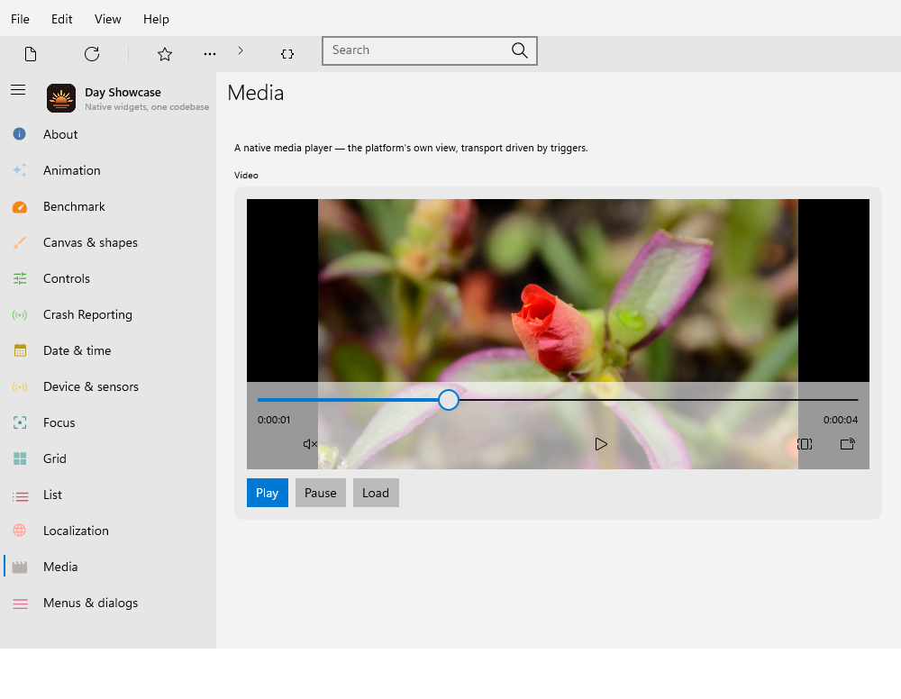 Media — Windows (XAML)