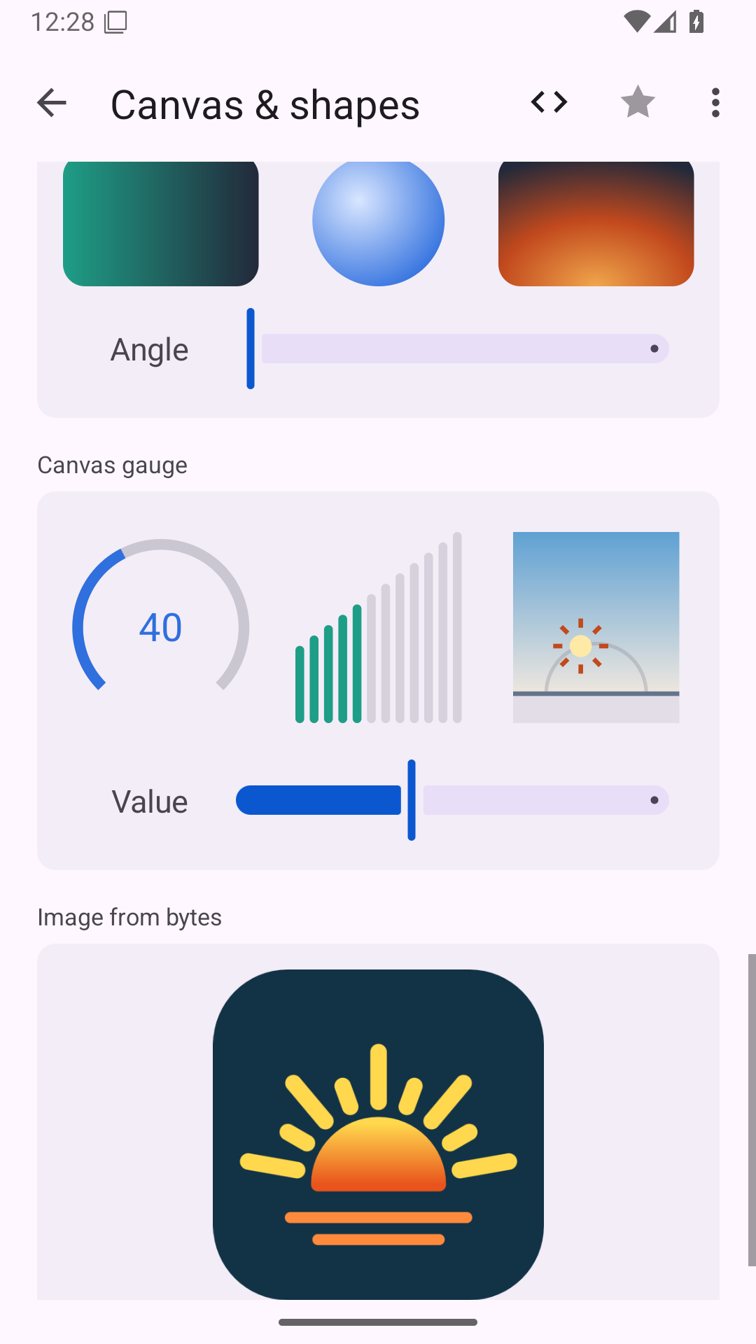 Canvas Image, Android Android