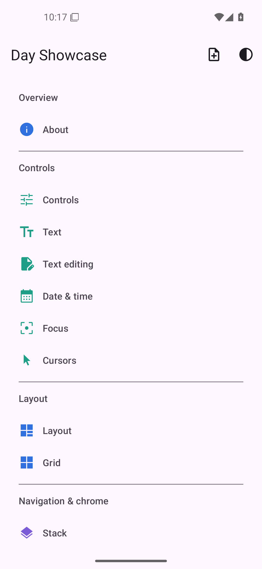 Home, captured on android-mdc