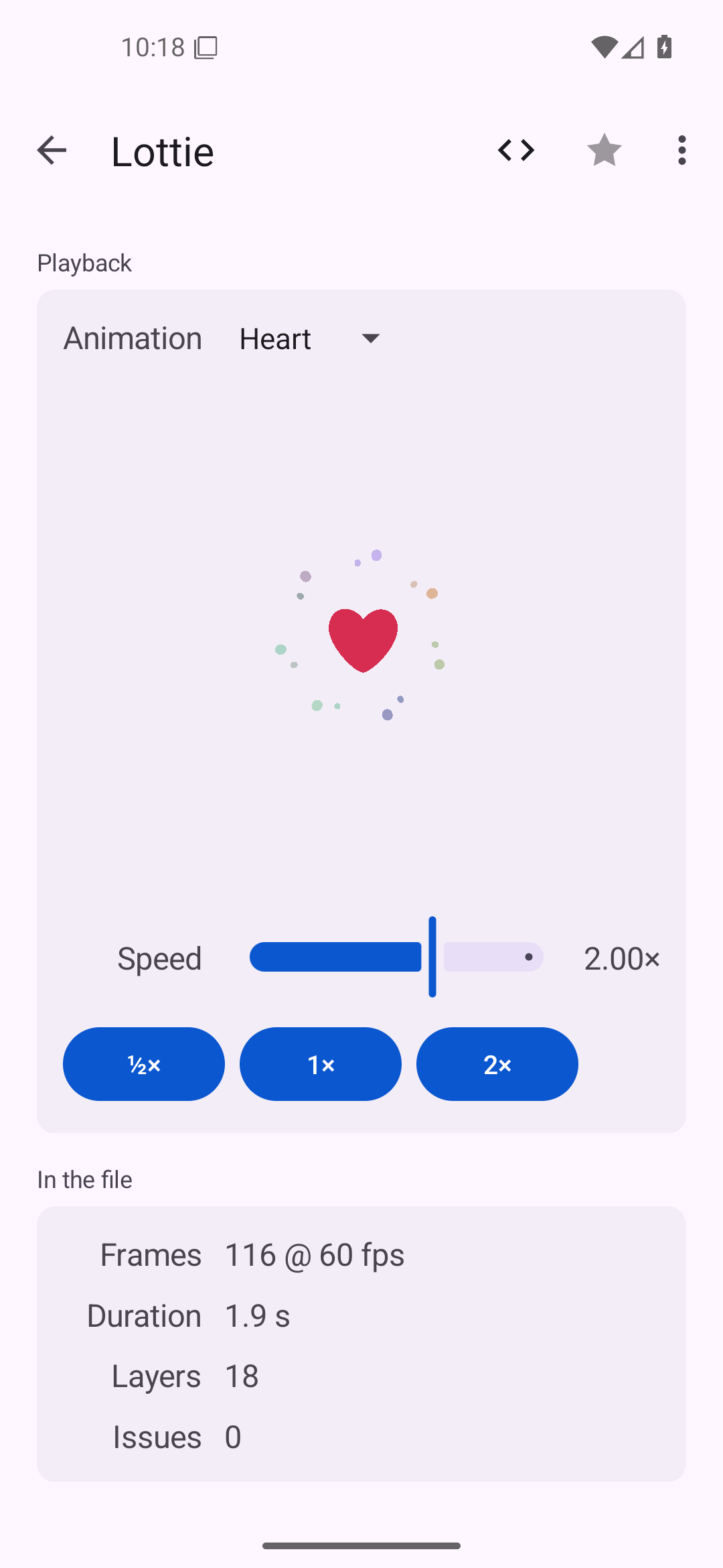 Lottie — Android (Material) · Phone