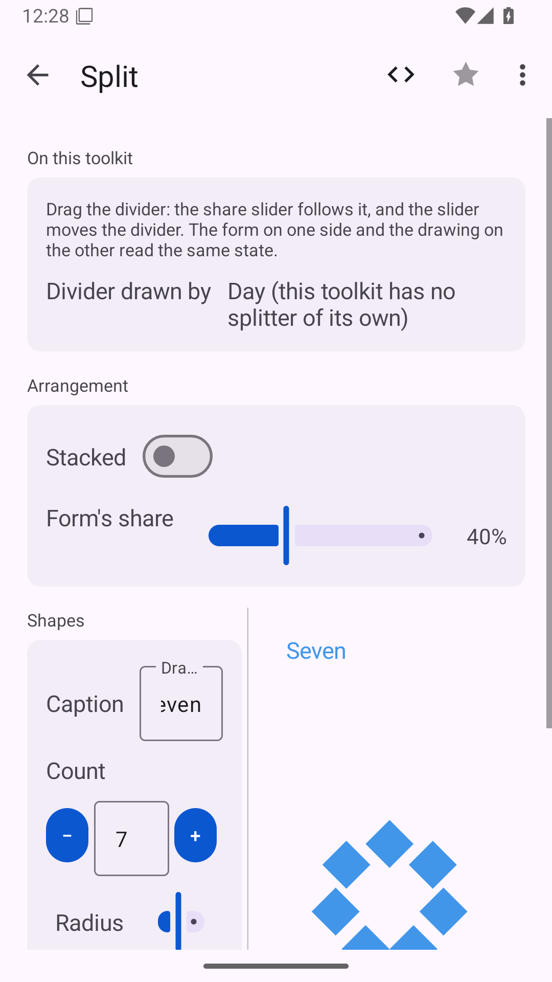 Split, Android Android