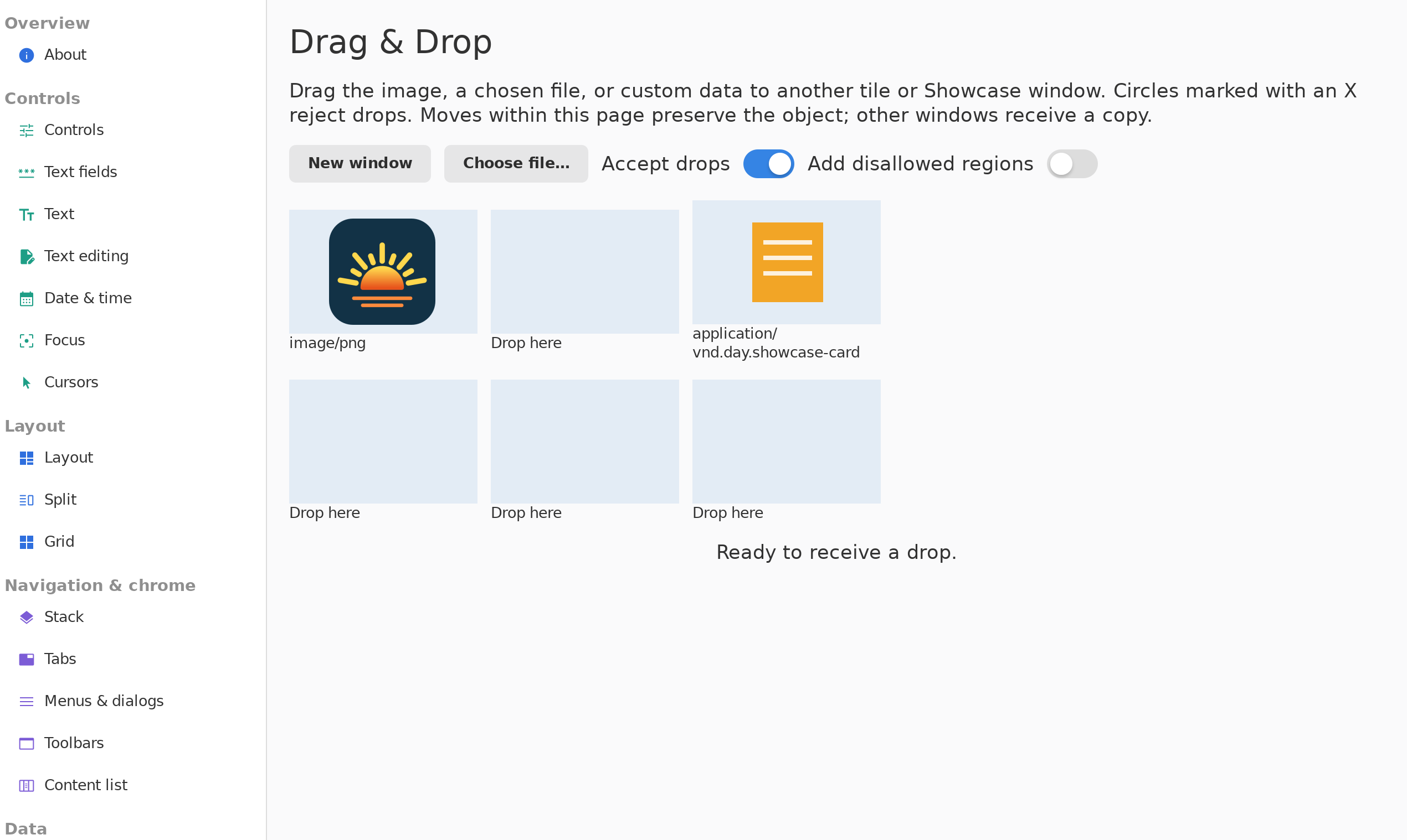 Drag Drop, Linux GTK 4