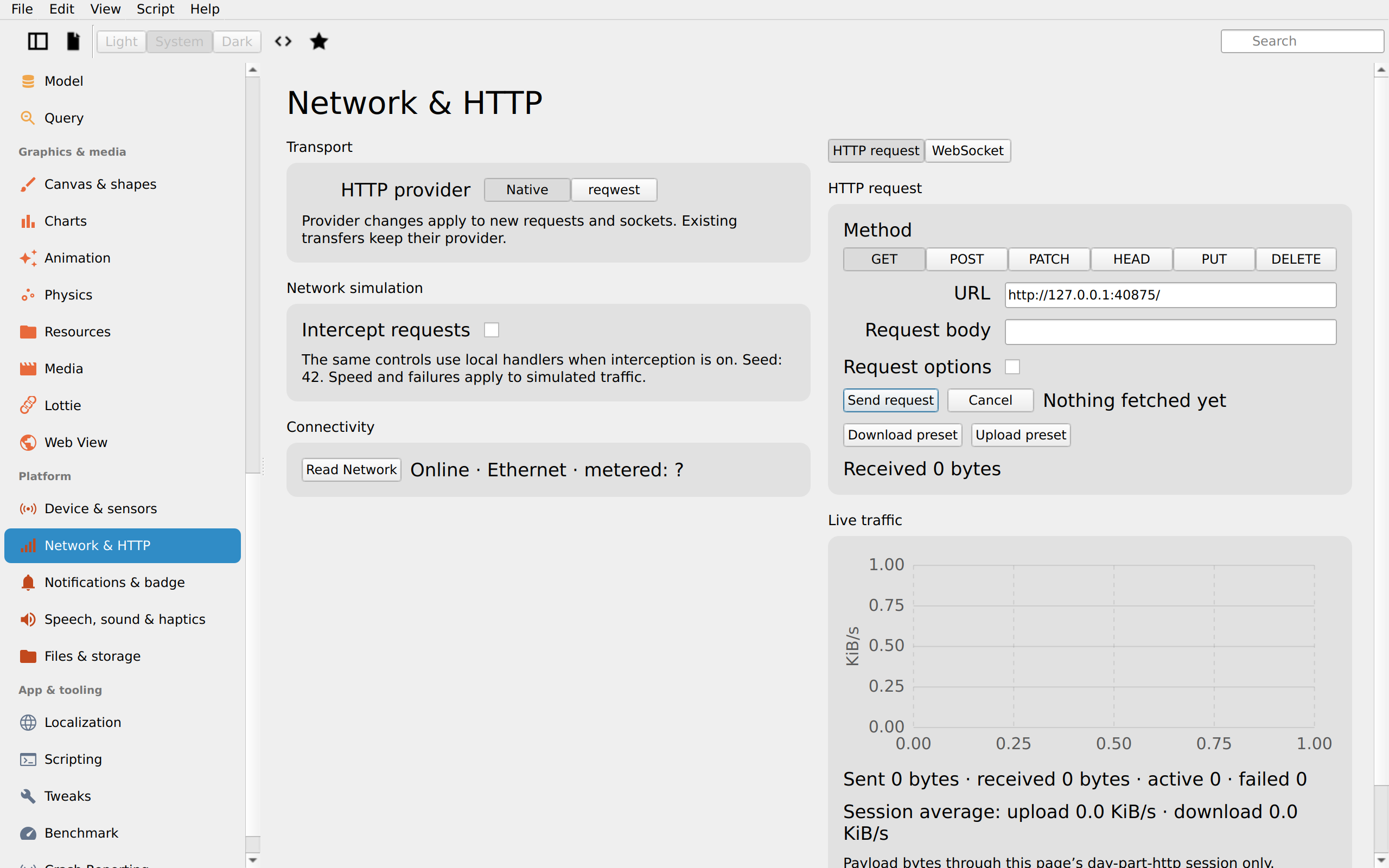 Grouped Navigation, Linux Qt 6