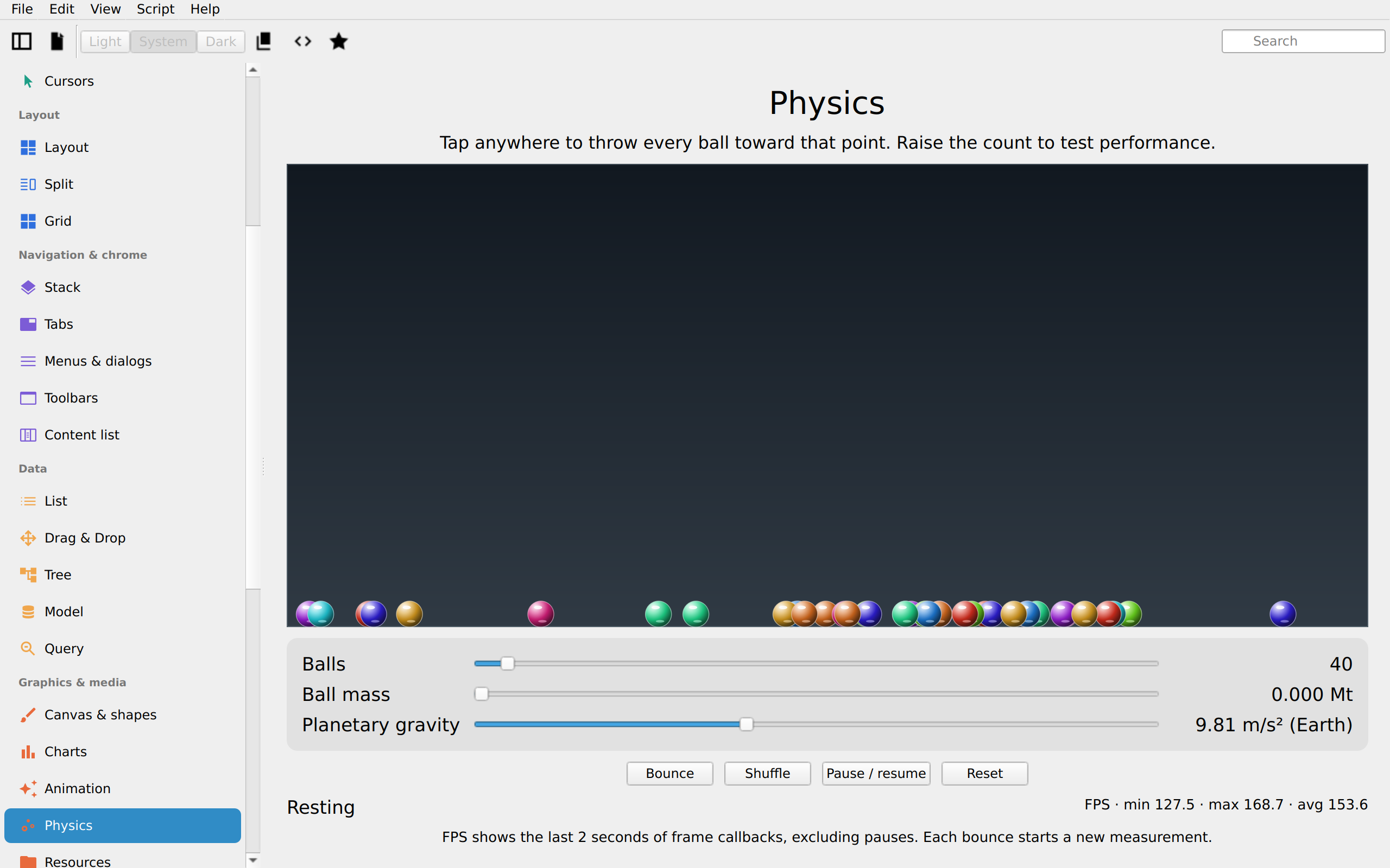 Physics, Linux Qt 6