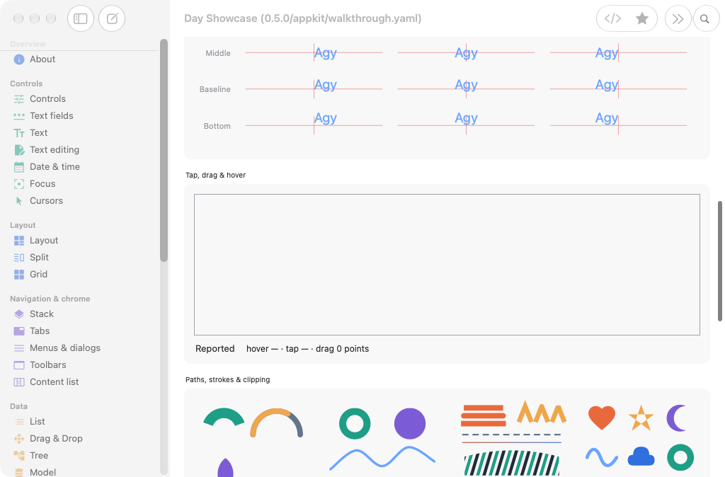 Canvas Arcs, macOS AppKit