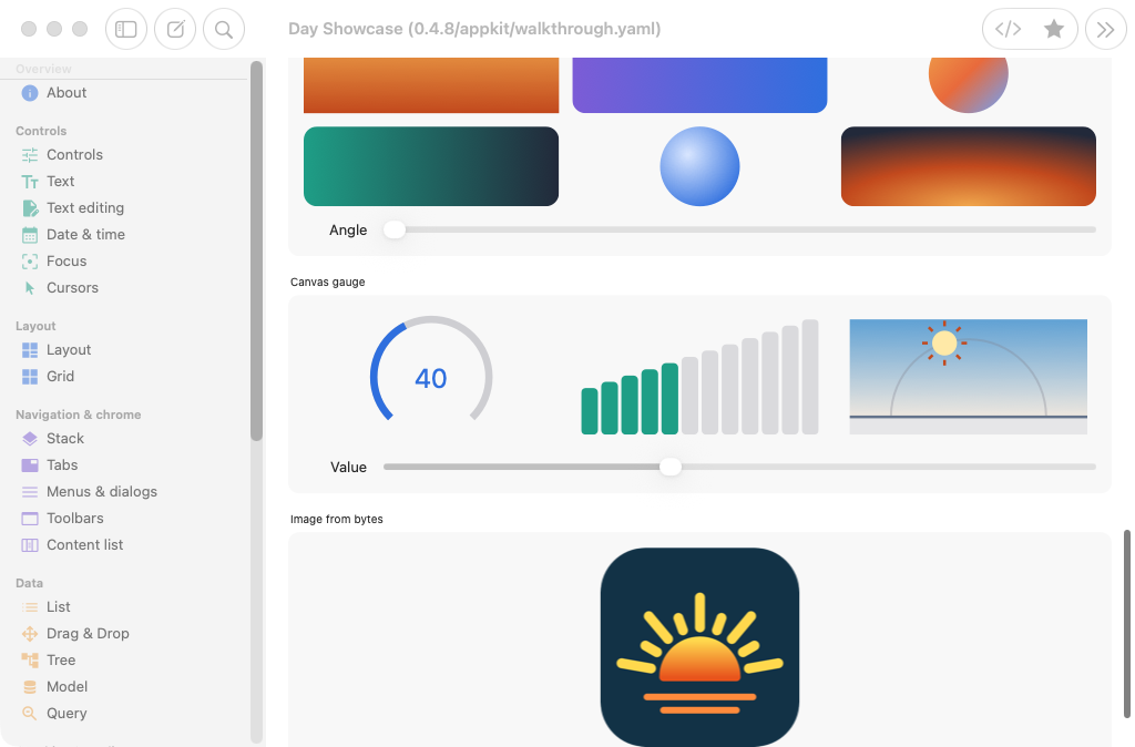 Canvas & shapes, captured on macos-appkit