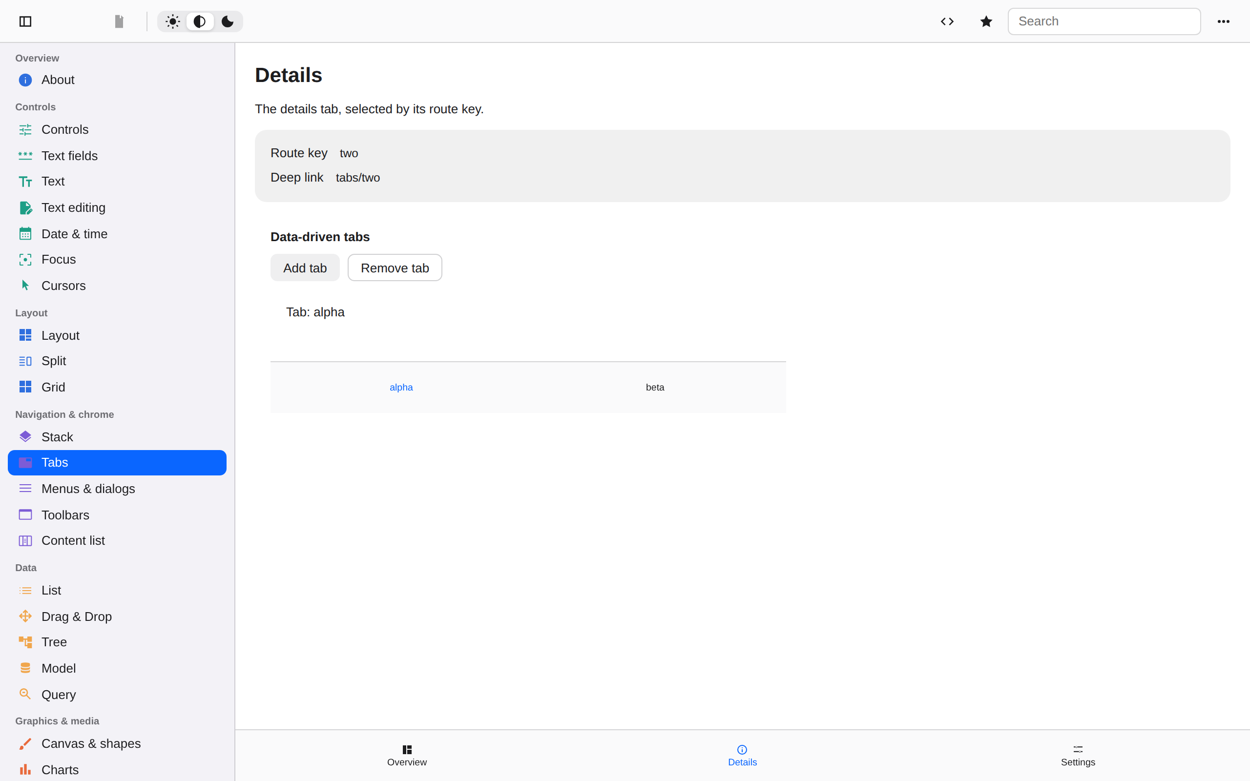Dynamic tabs, Web Web DOM