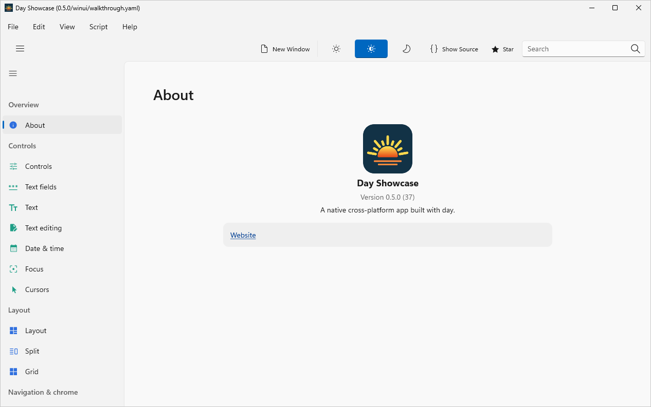 About, Windows WinUI 3