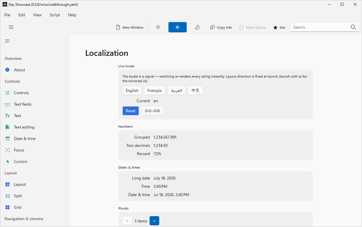 Localization, Windows WinUI 3